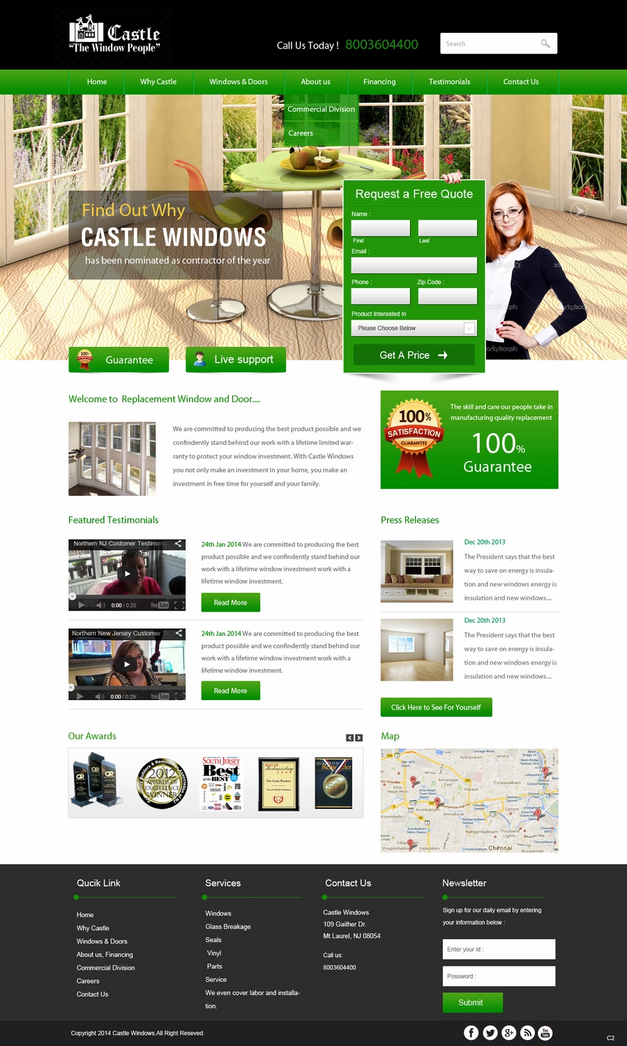 Web Design by pb for JAZ Design Company | Design #3230275