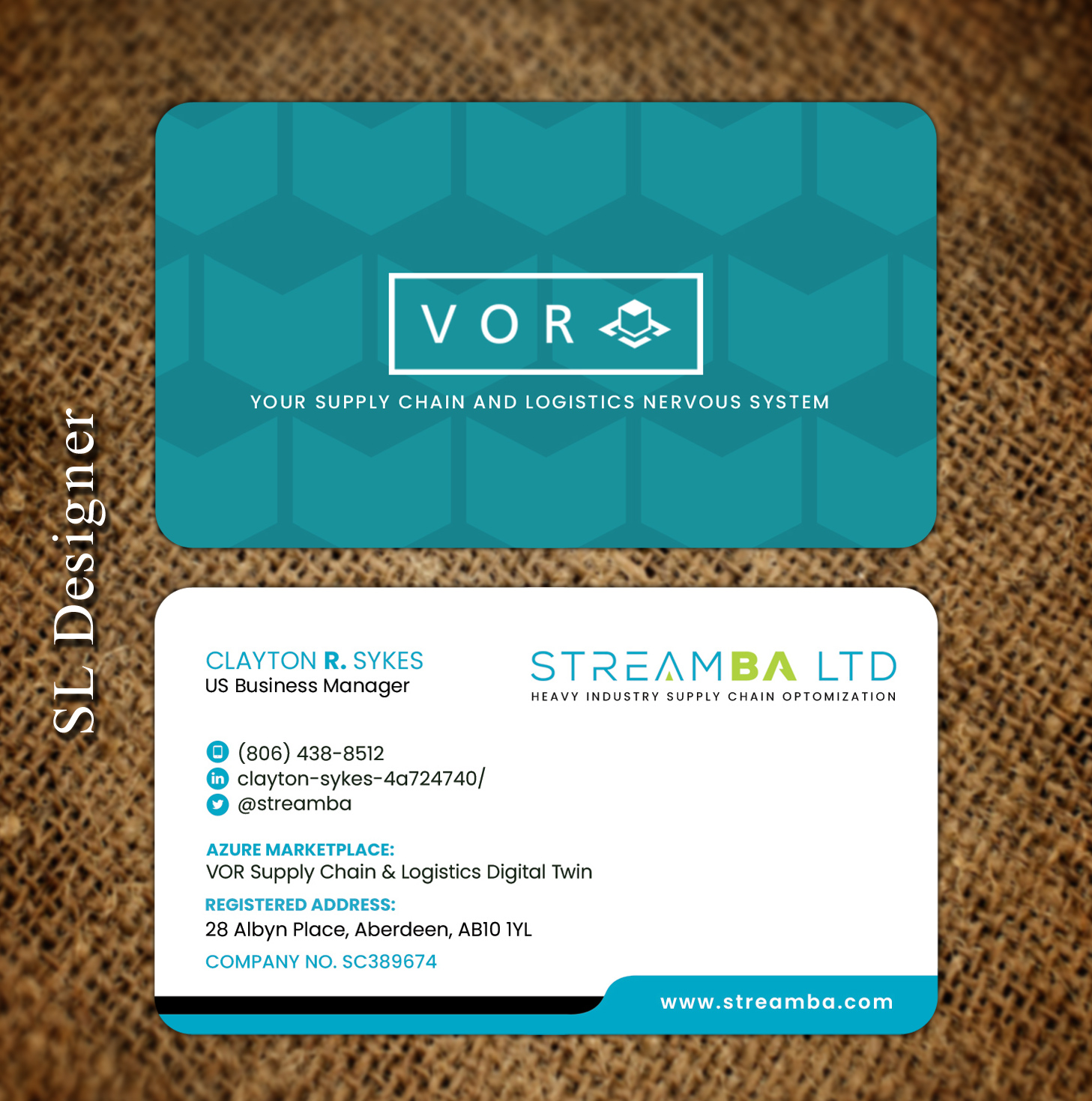 Visitenkarten-Design von SL Designer für dieses Projekt | Design #33236838