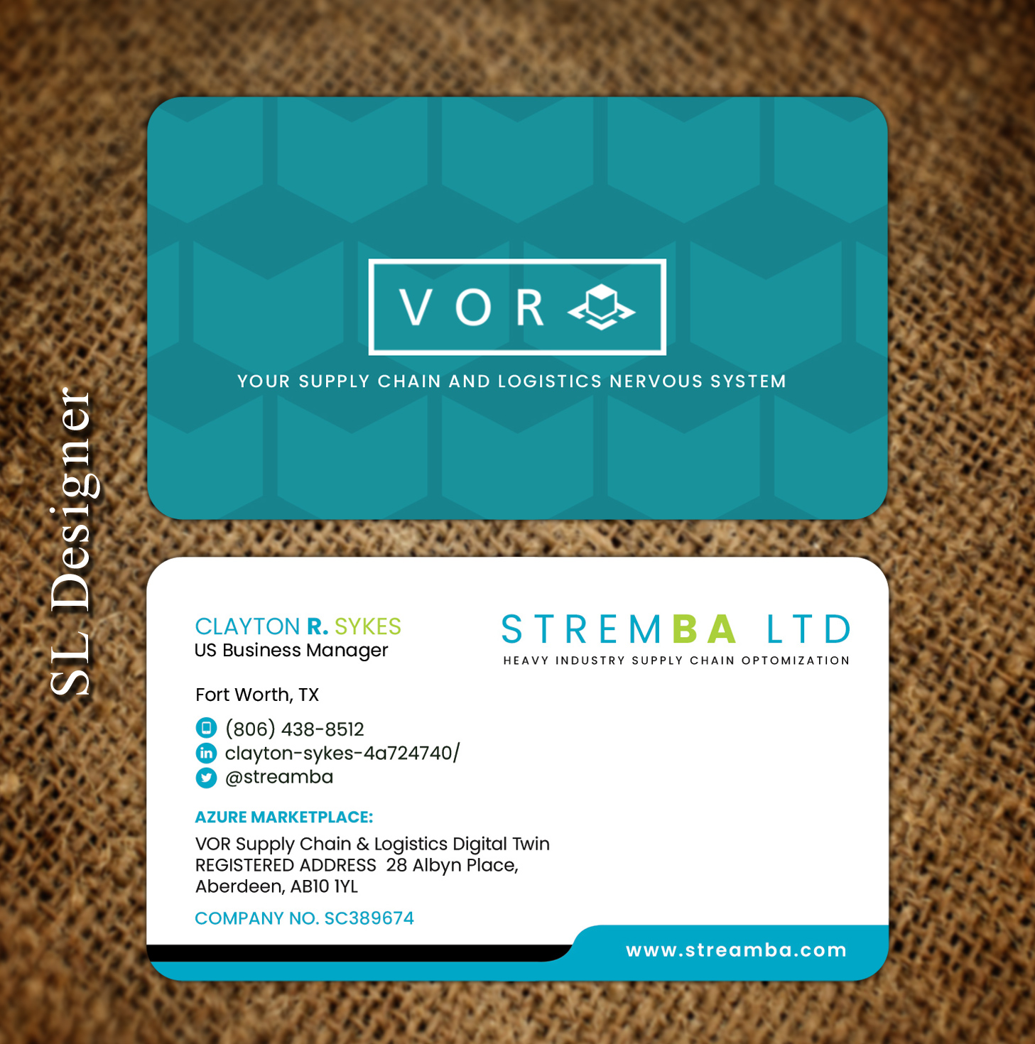 Visitenkarten-Design von SL Designer für dieses Projekt | Design #34037882