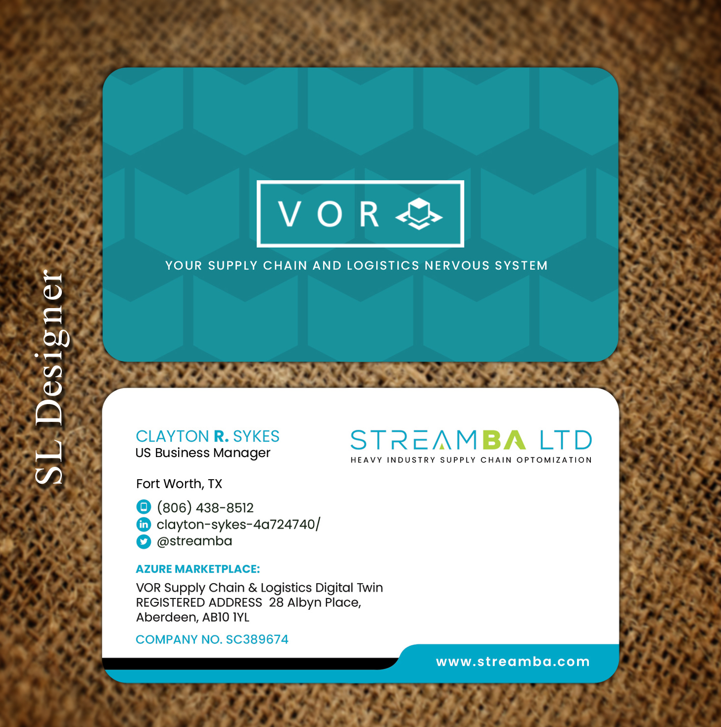 Visitenkarten-Design von SL Designer für dieses Projekt | Design #34037884