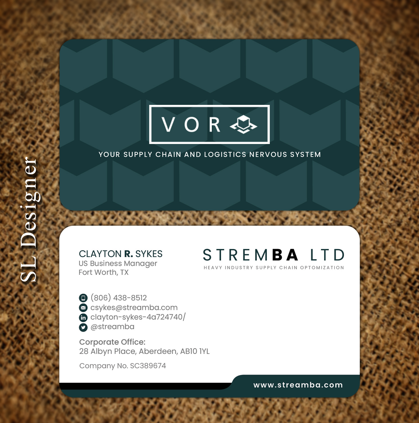 Visitenkarten-Design von SL Designer für dieses Projekt | Design #34038104