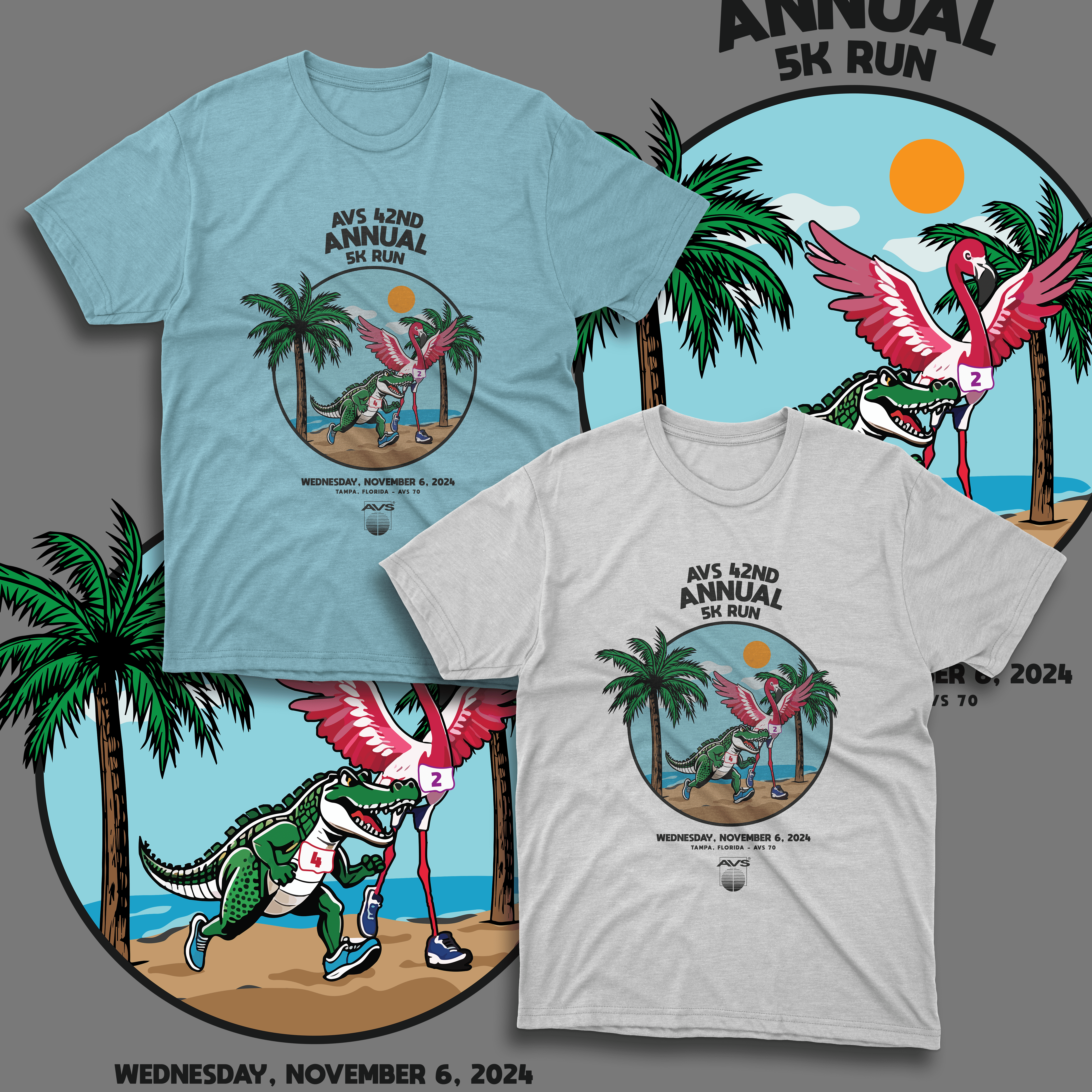 T-Shirt-Design von V FOUR DESIGN für AVS | Design #33271689