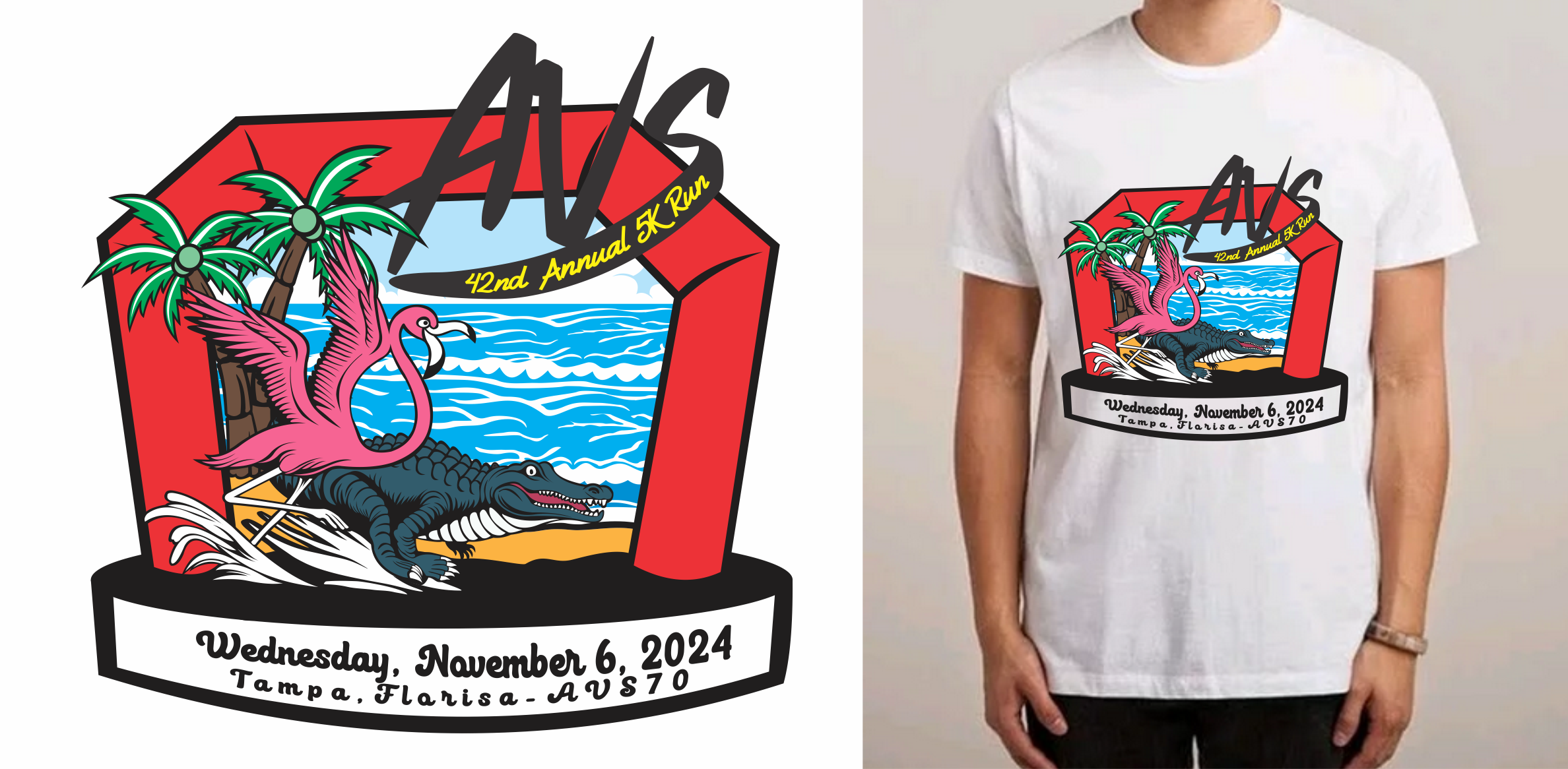 T-Shirt-Design von Den Bagus für AVS | Design #33271501