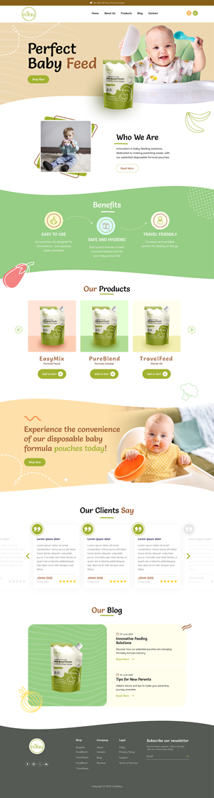 Shopify-Design von *mary für ALUBaby | Design: #33243733