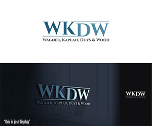 Diseño de Logo por alkaline para Wagner, Kaplan, Duys & Wood | Diseño: #33239564