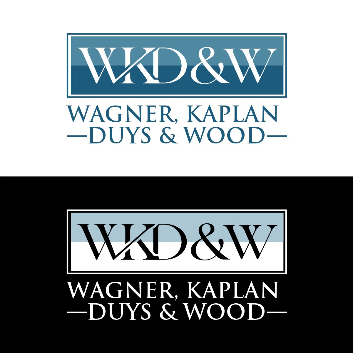 Logo Design by creative.bugs for Wagner, Kaplan, Duys & Wood | Design #33241211
