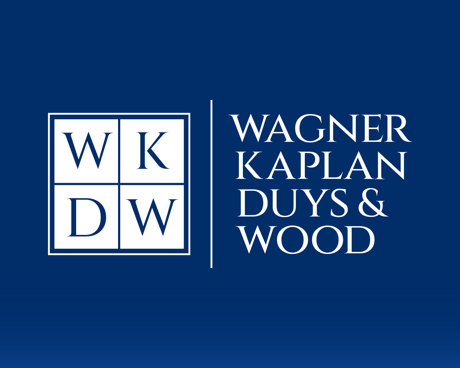 Diseño de Logo por Atec para Wagner, Kaplan, Duys & Wood | Diseño #33412125