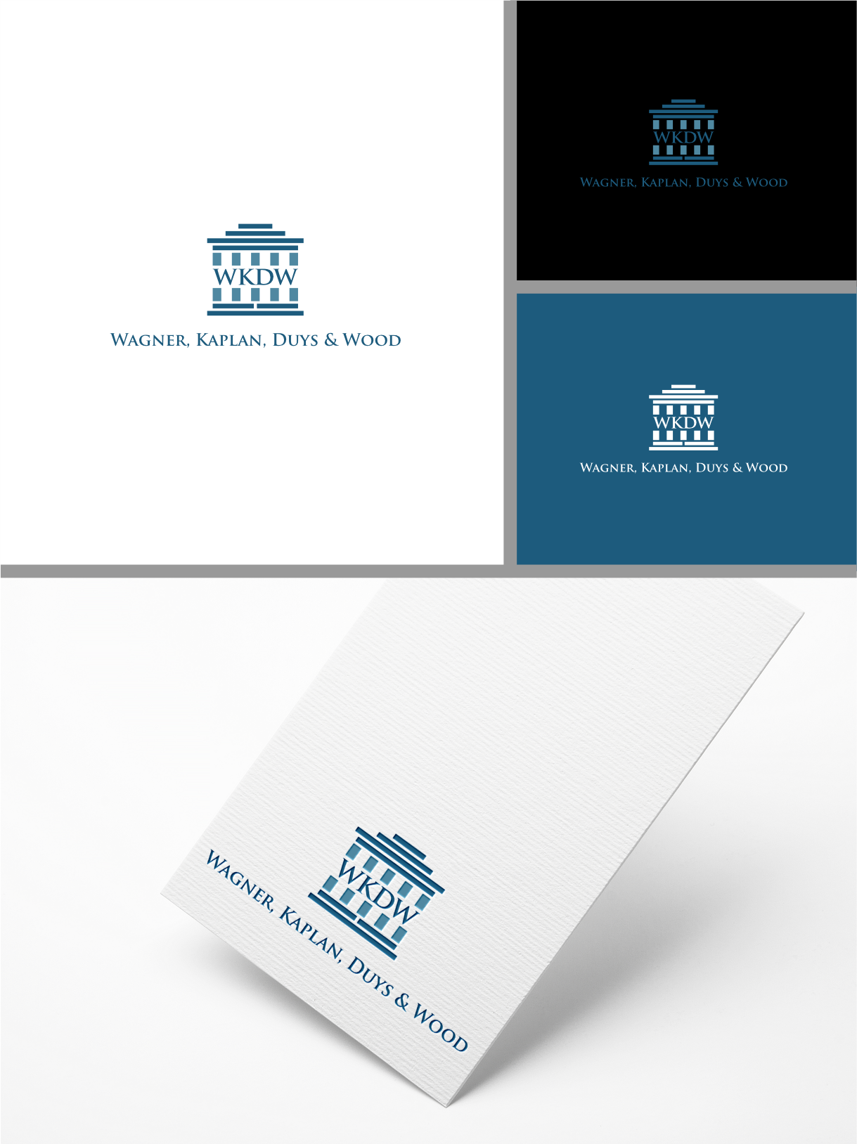 Logo Design by byguna for Wagner, Kaplan, Duys & Wood | Design #33259619