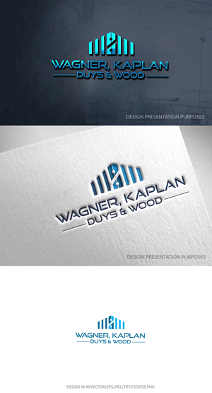 Logo Design by zebronicgraphic for Wagner, Kaplan, Duys & Wood | Design: #33239334