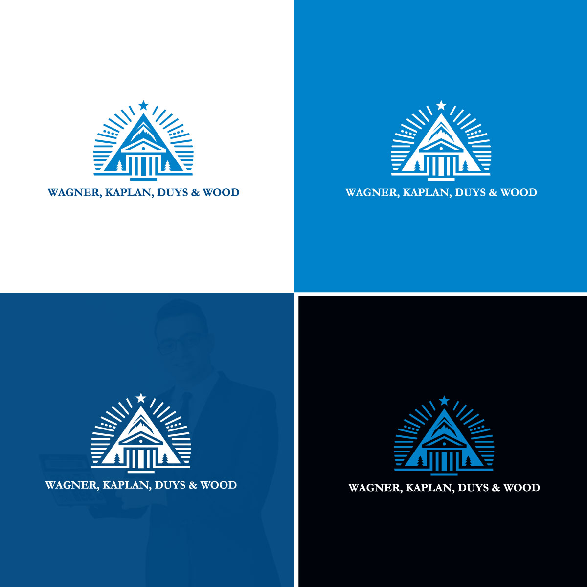 Logo Design by Sky_Art for Wagner, Kaplan, Duys & Wood | Design #33277893