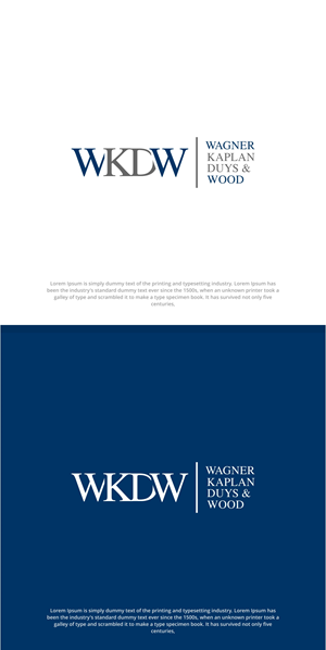 Diseño de Logo por 92logo para Wagner, Kaplan, Duys & Wood | Diseño: #33245880