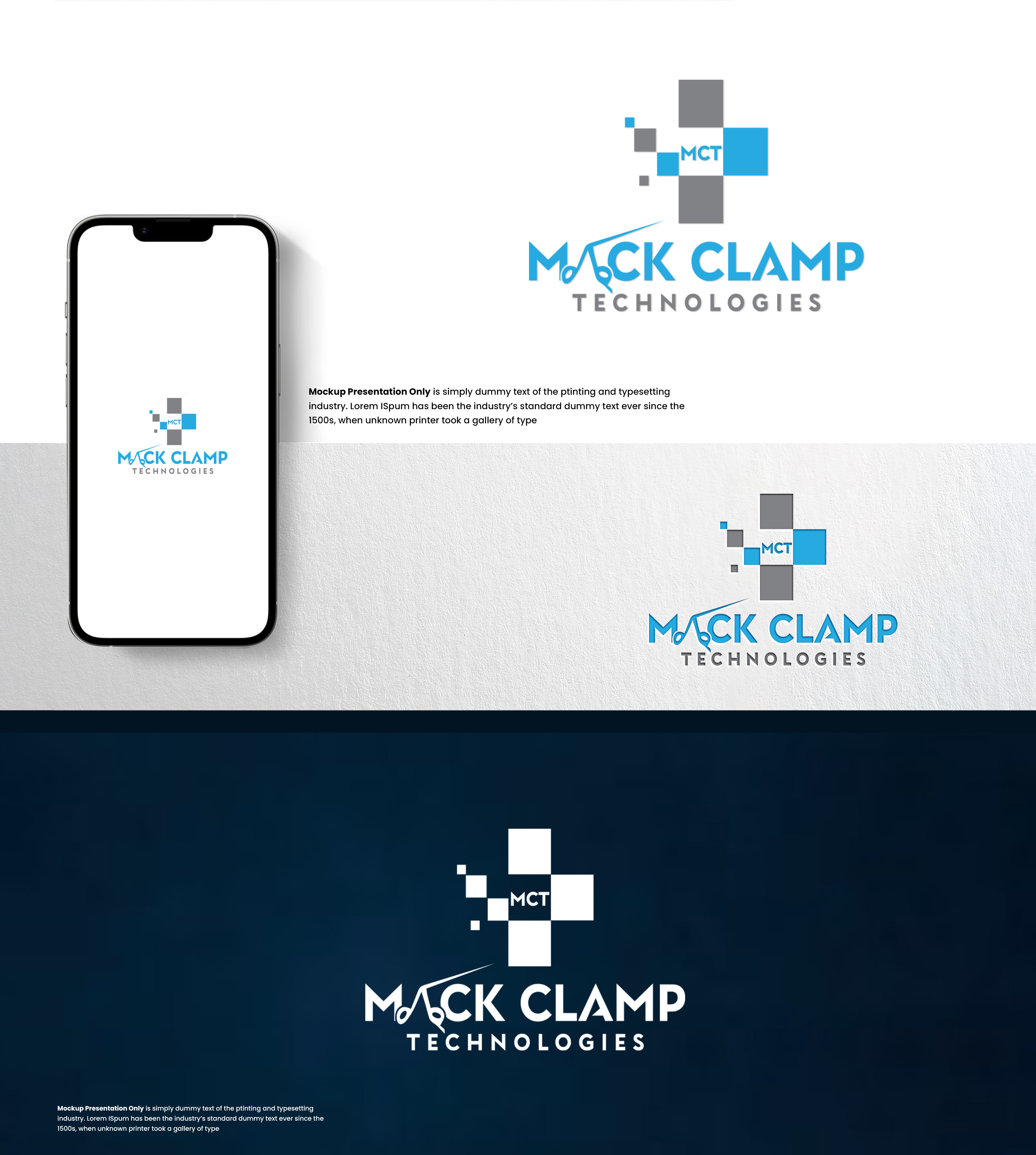 Logo Design by Arifur Rahman 5 for Mack Clamp Technologies | Design #33246651