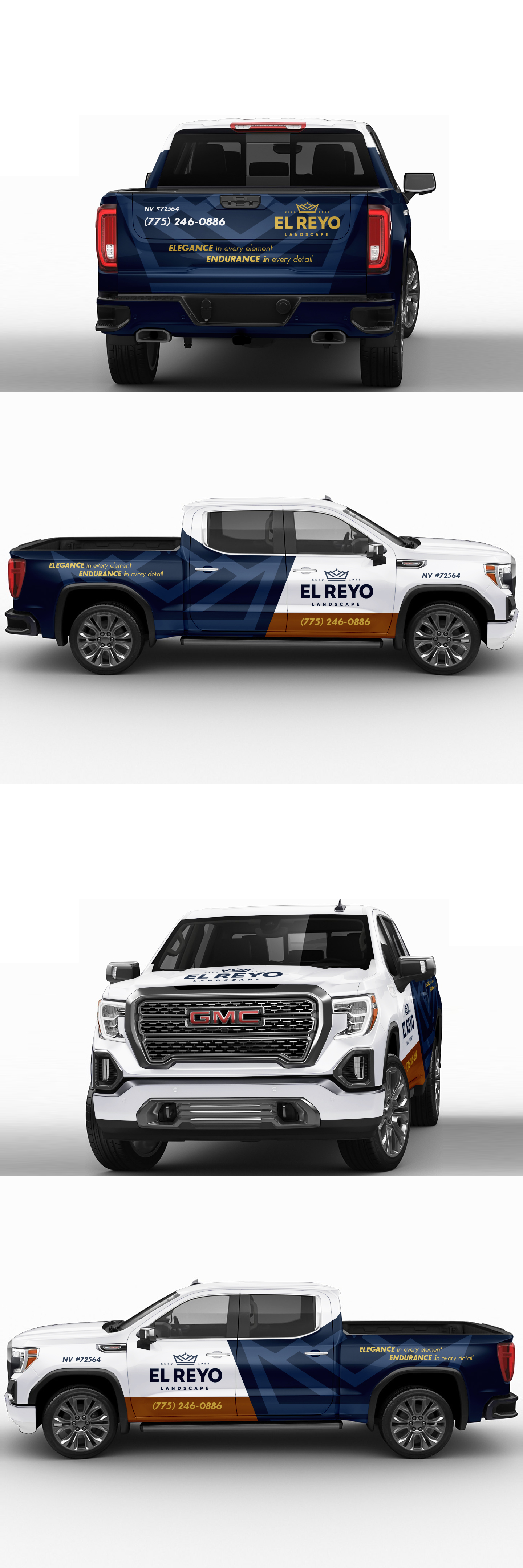 Car Wrap Design by ANGGI MAULANA PRAKOSO for El Reyo Landscape | Design #33250700