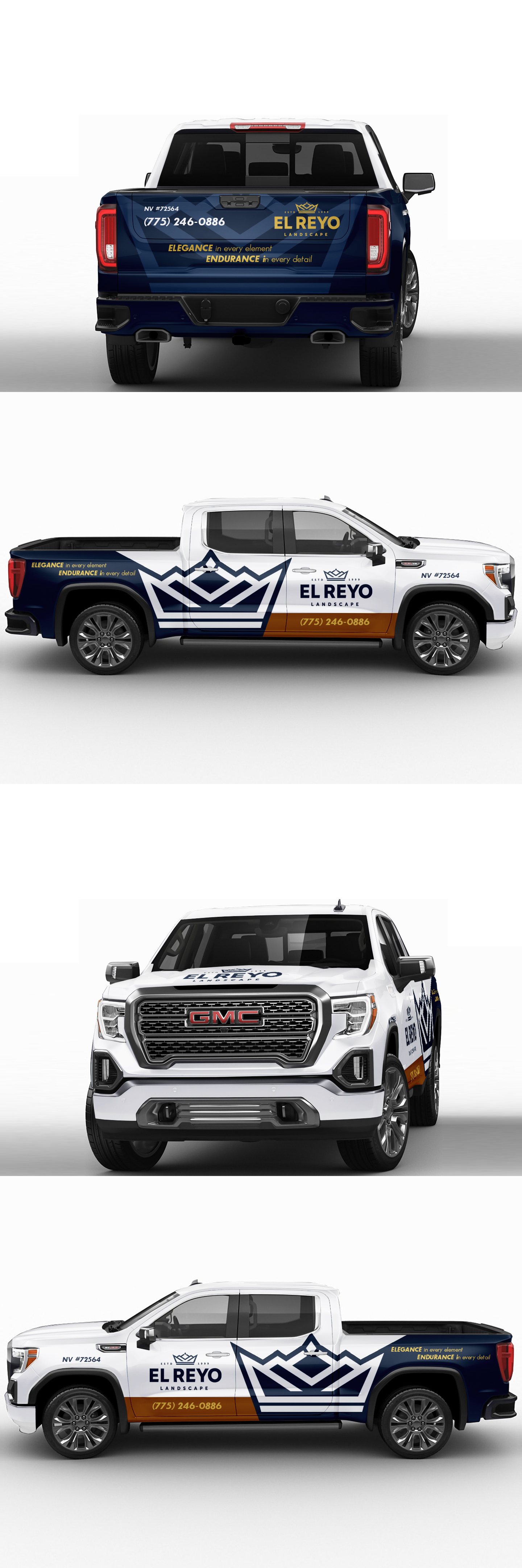 Car Wrap Design by ANGGI MAULANA PRAKOSO for El Reyo Landscape | Design #33334719