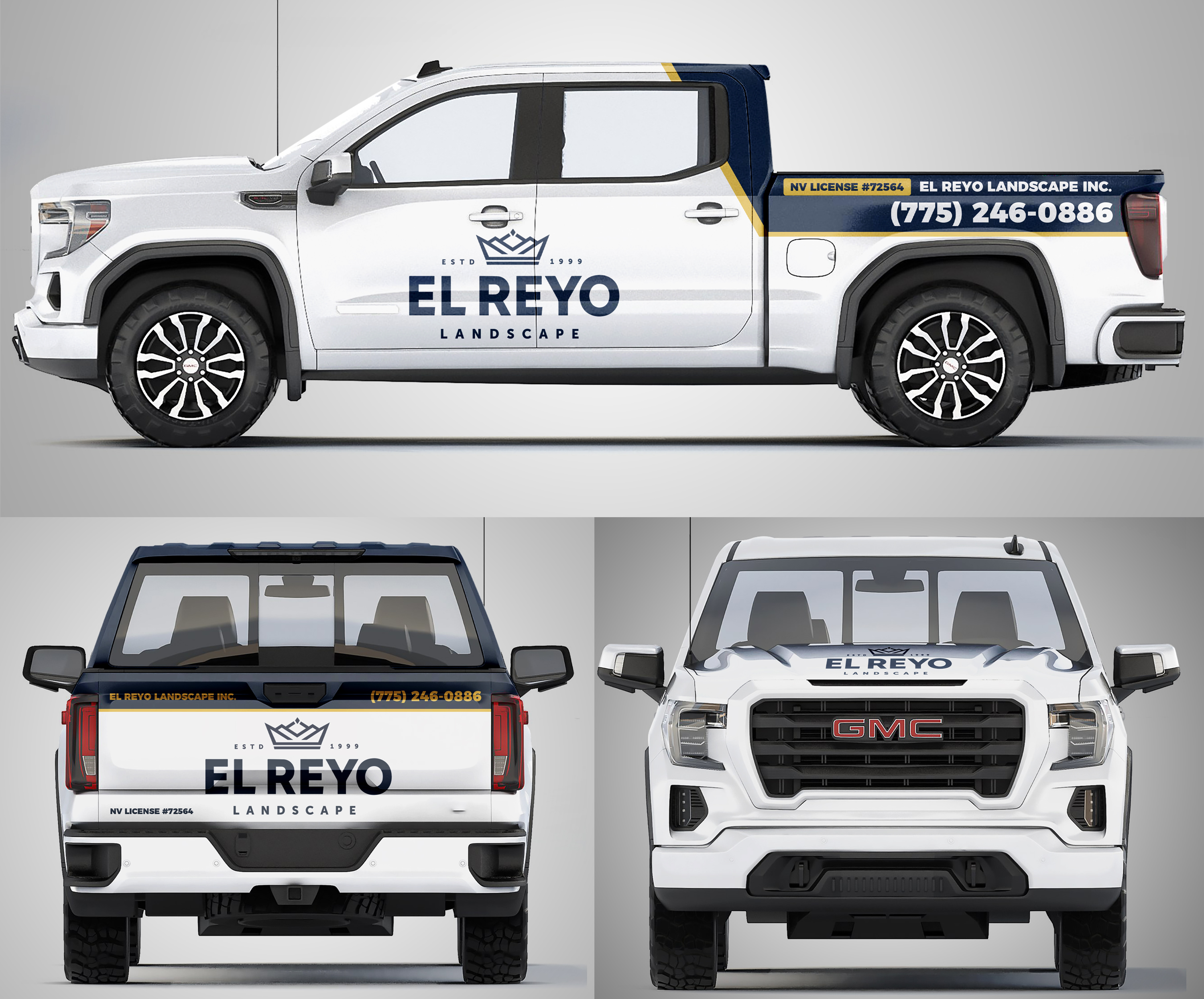 Car Wrap Design by DESIGN SOLUTIONS 007 for El Reyo Landscape | Design #33257445