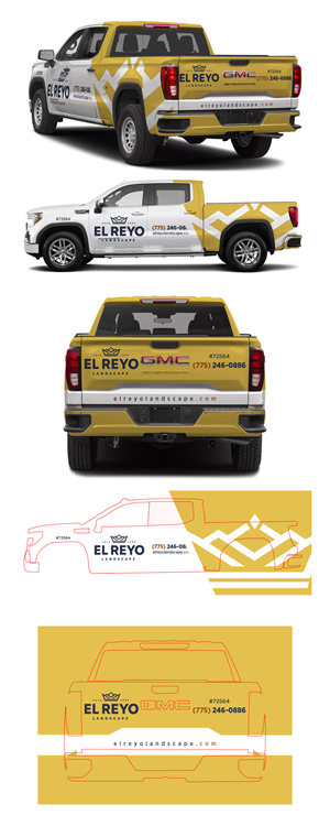 Design de Covering de Véhicule par 123graphics pour El Reyo Landscape | Design : #33241120
