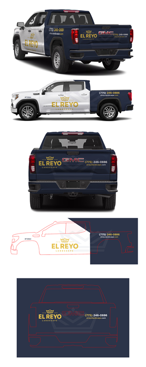 Design de Covering de Véhicule par 123graphics pour El Reyo Landscape | Design : #33241155