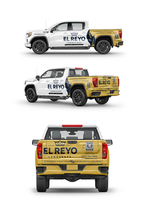 Car Wrap Design by DesignerShajeeb for El Reyo Landscape | Design #33267248