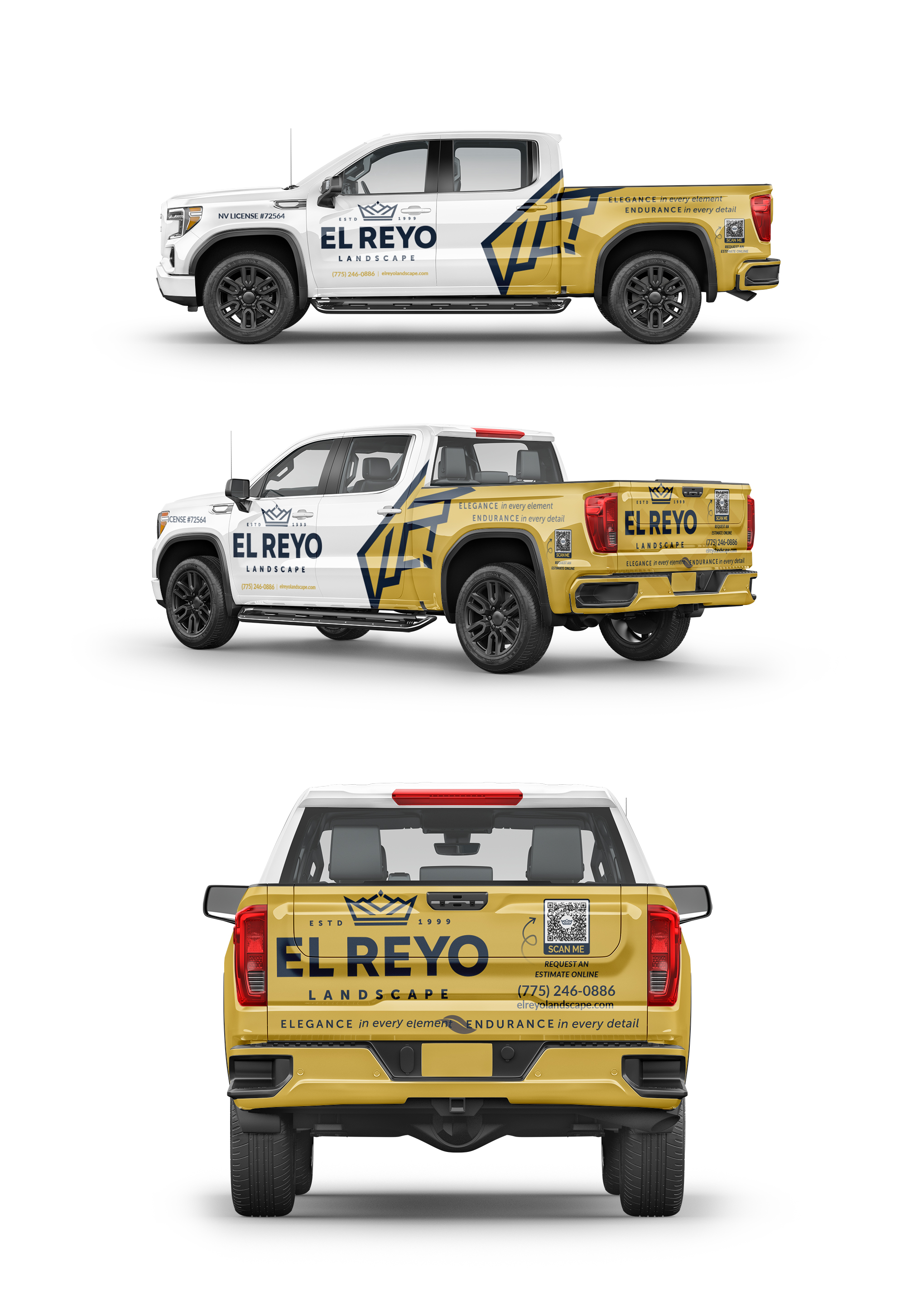 Car Wrap Design by Wrapcia for El Reyo Landscape | Design #33267255