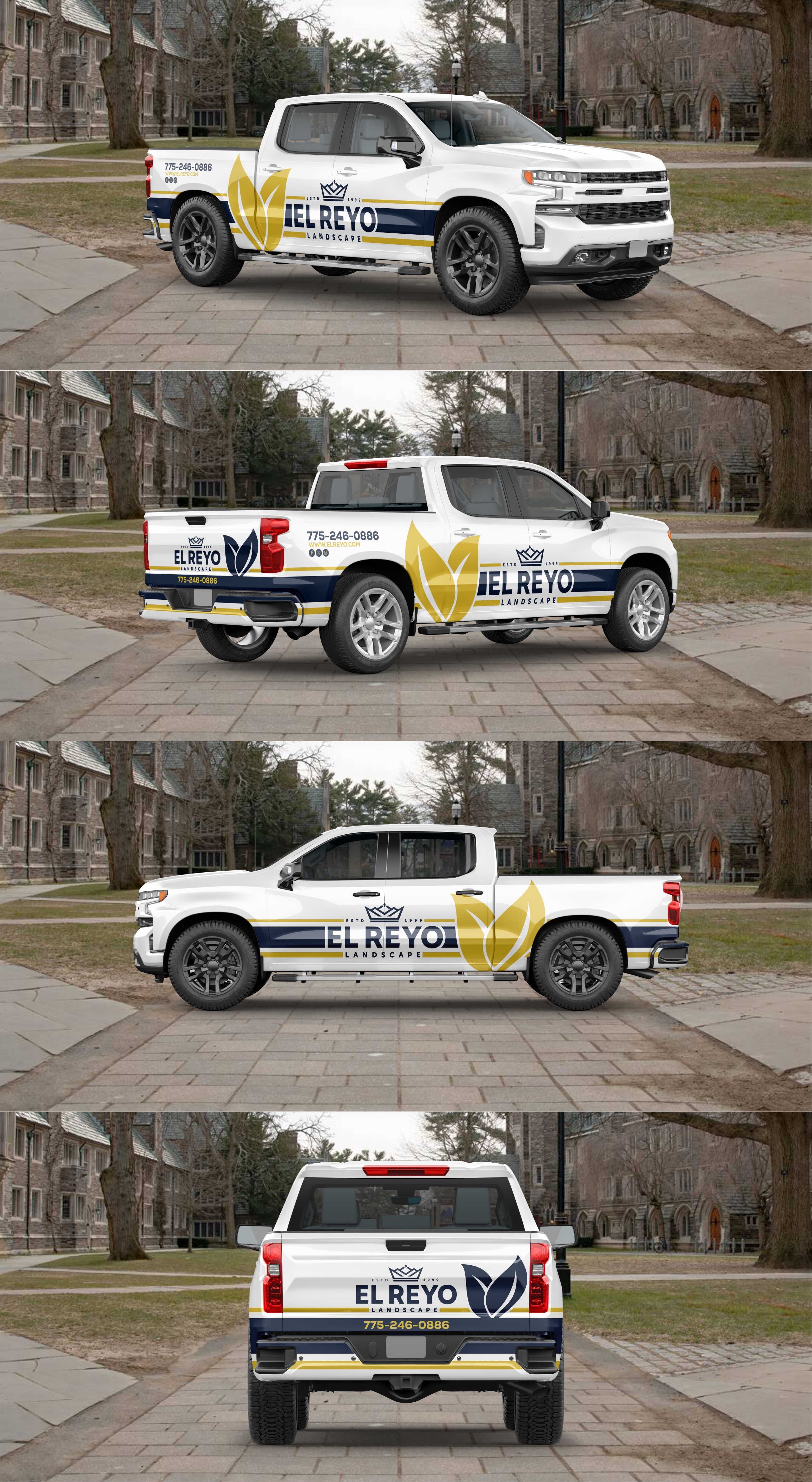 Car Wrap Design by Ken_Zie for El Reyo Landscape | Design #33257221