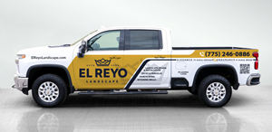 Car Wrap Design by typefdesign for El Reyo Landscape | Design #33278589