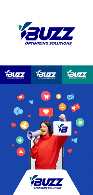 Logo Design by Artya Works for Buzz Optimizing Solutions | Design: #33243657