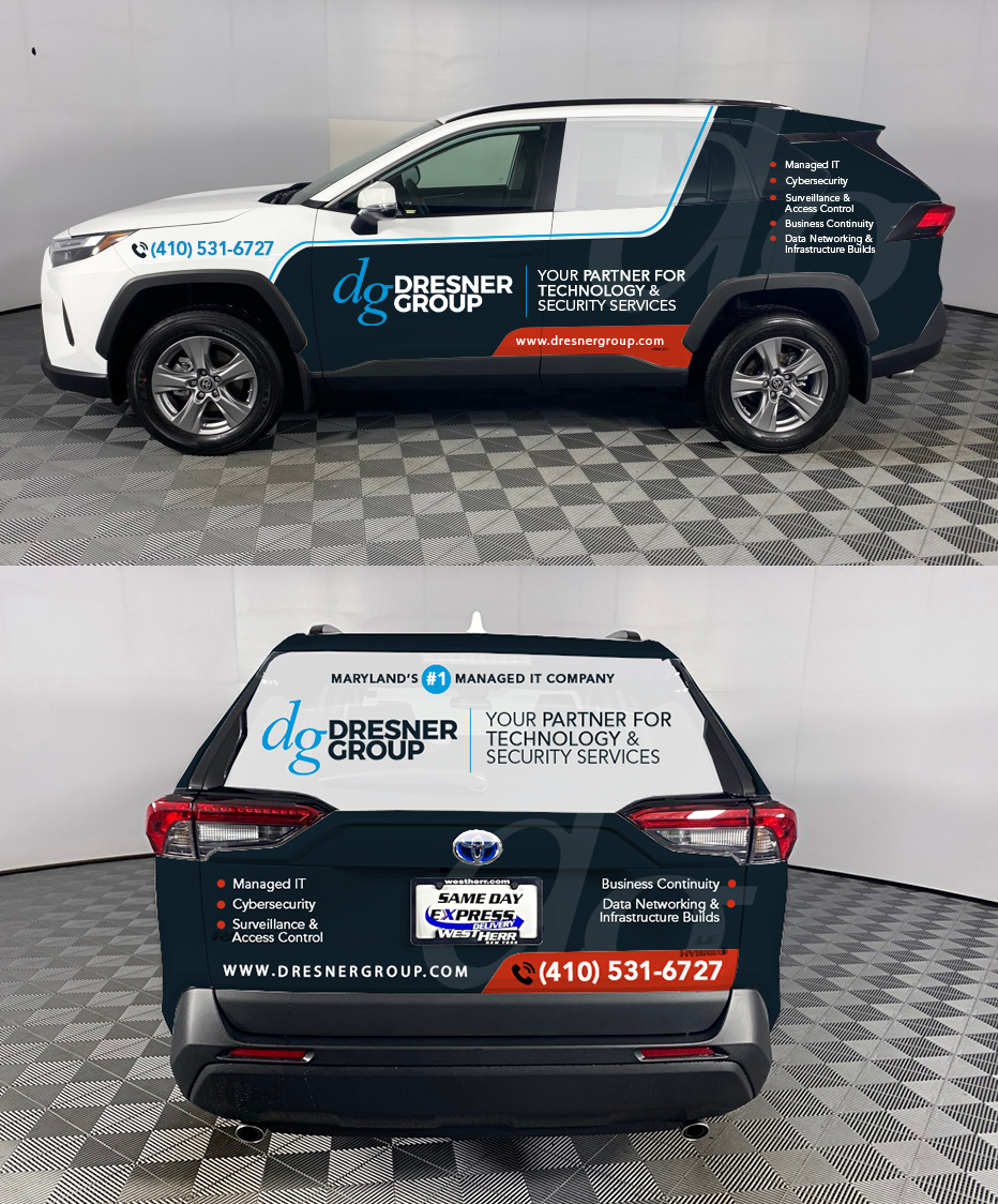 Car Wrap Design by typefdesign for Dresner Group | Design #33295797