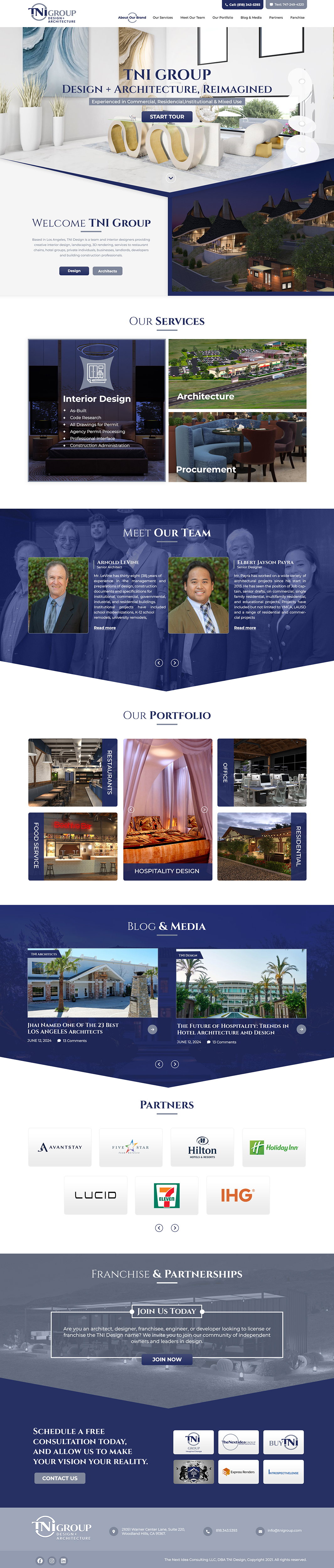 Web Design by nh5 for The Next Idea | Design #33271399