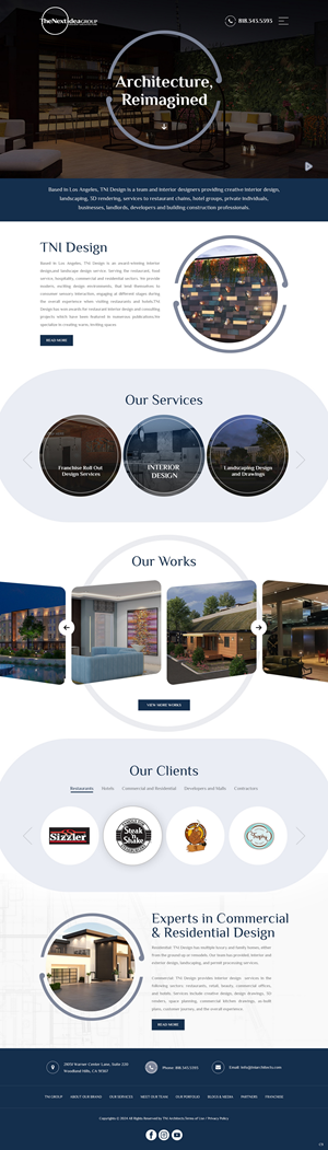Web Design by pb for The Next Idea | Design: #33252255