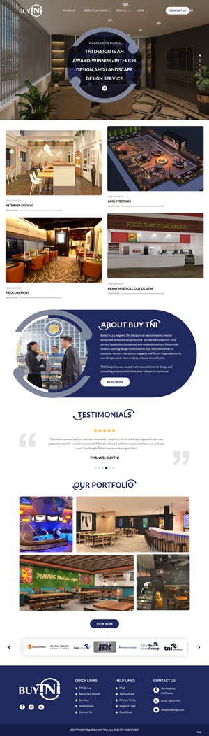 Web Design by pb for The Next Idea | Design: #33252256