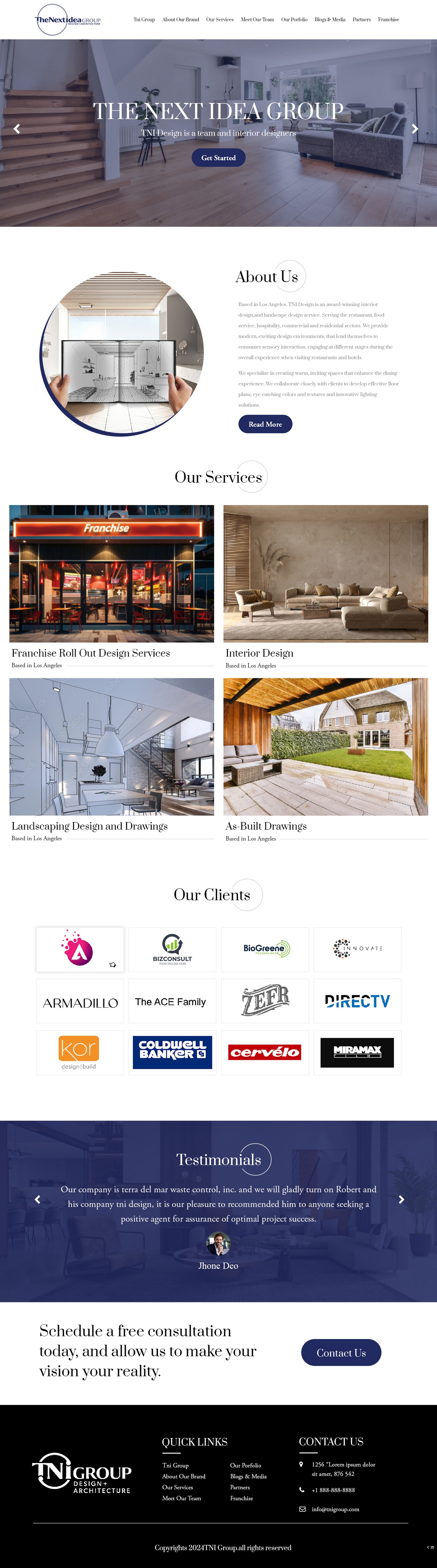 Web Design by pb for The Next Idea | Design #33252259