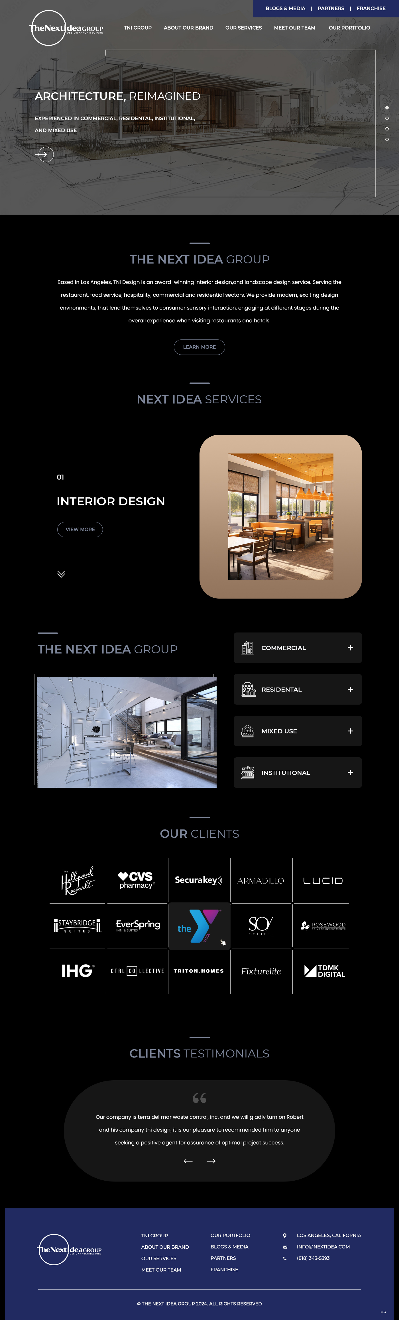 Web Design by pb for The Next Idea | Design #33252263