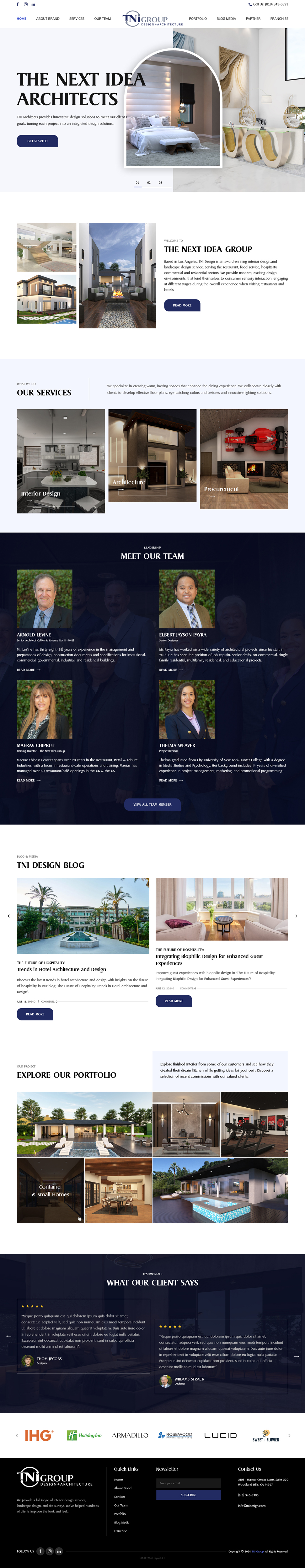 Web Design by sai.designer87 for The Next Idea | Design #33250404