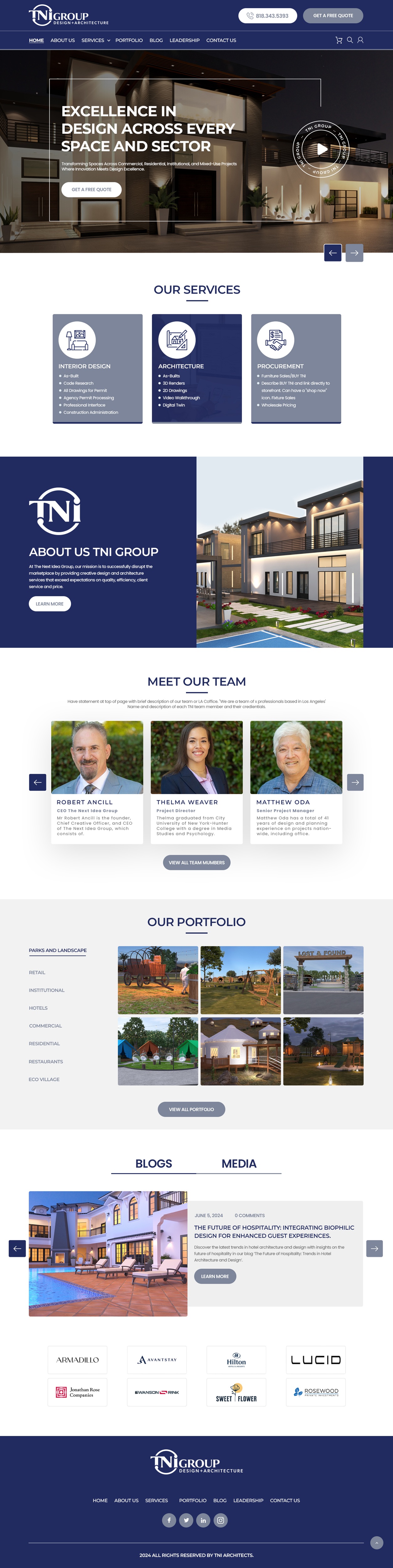 Web Design by nzdesigners for The Next Idea | Design #33268747