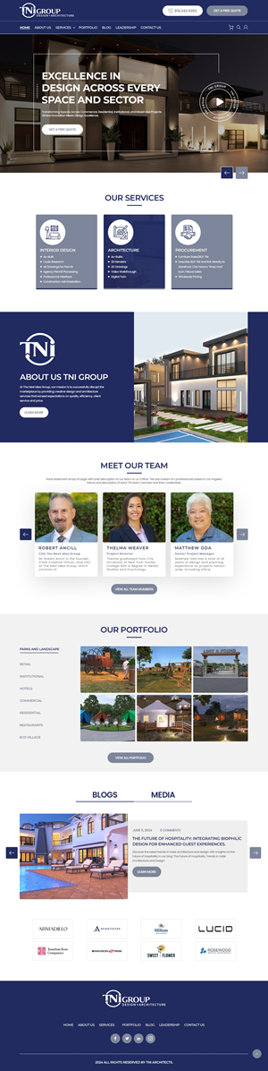Web Design by nzdesigners for The Next Idea | Design: #33268747