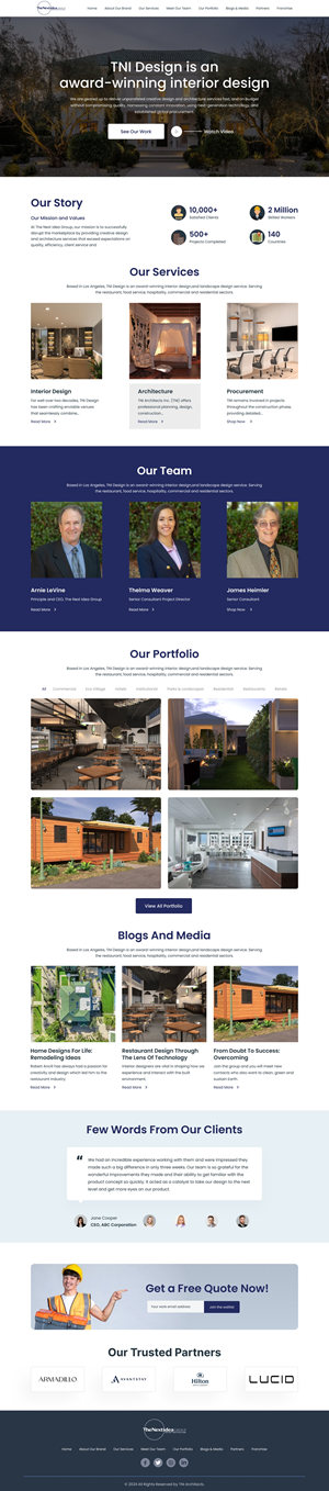 Web Design by nzdesigners for The Next Idea | Design: #33268749