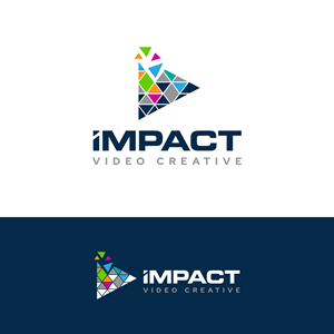 Logo Design by Radsky17 for Impact Video Creative | Design: #33251672