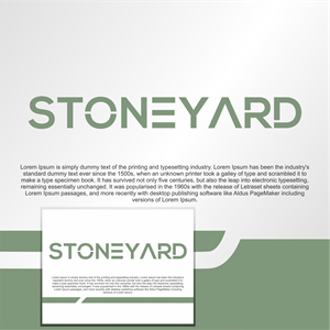 Logo Design by diego costa for Stoneyard, Inc | Design: #33253781