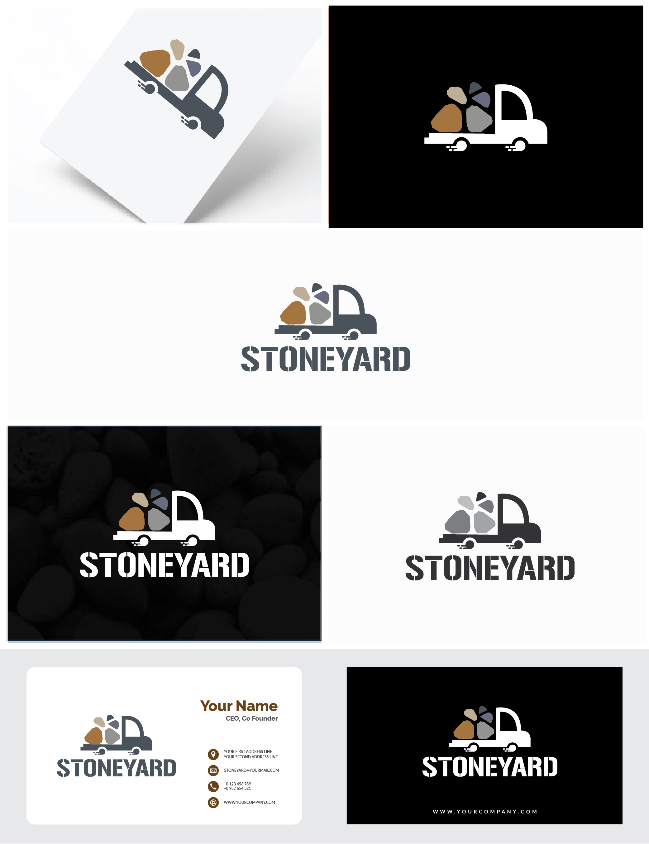 Logo Design by Deziners Zone for Stoneyard, Inc | Design #33254595