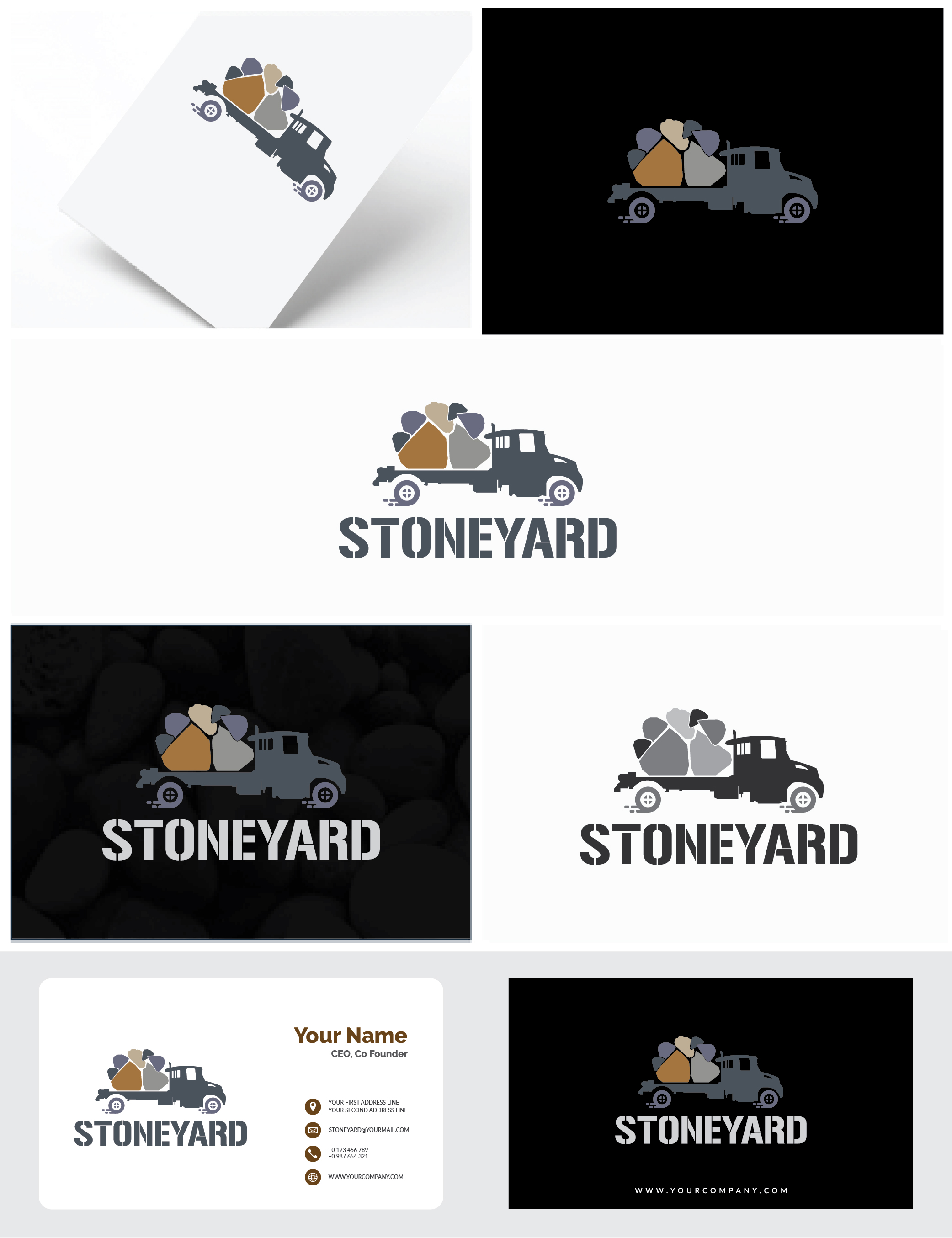 Logo Design by Deziners Zone for Stoneyard, Inc | Design #33254596