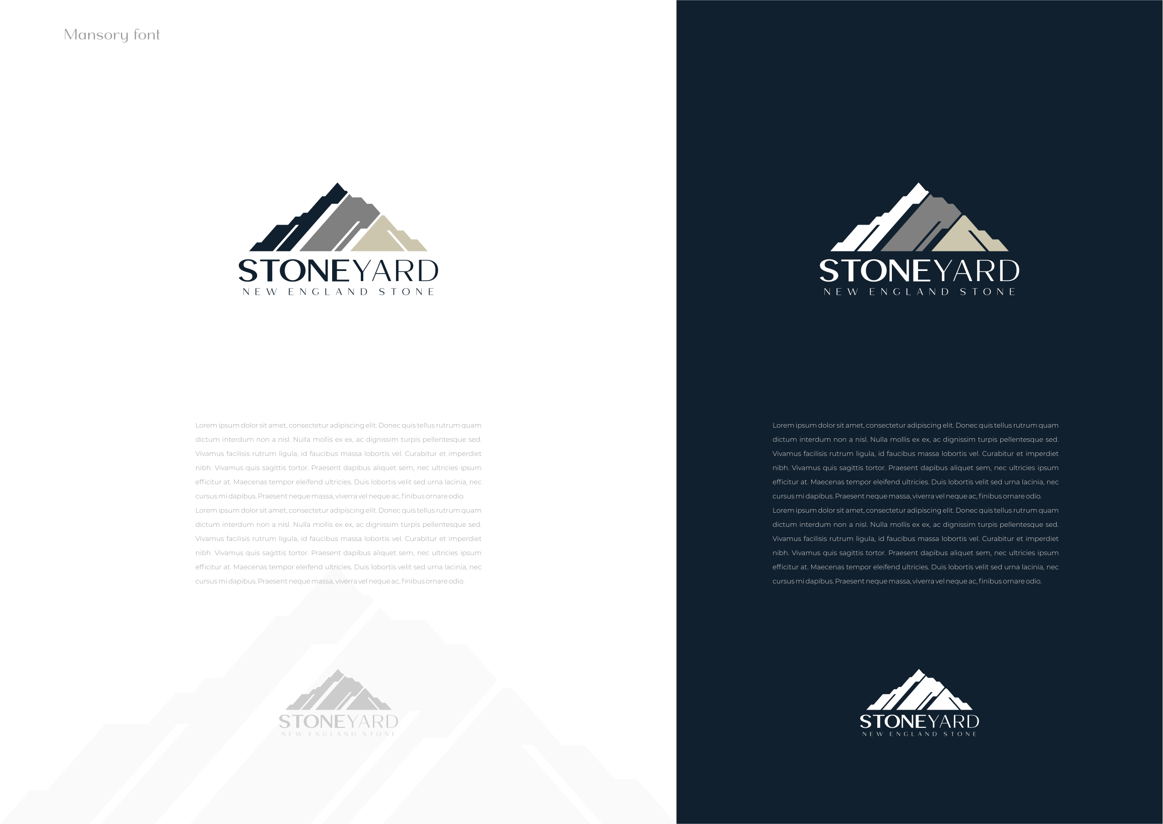 Logo Design by MishaDsign for Stoneyard, Inc | Design: #33421508