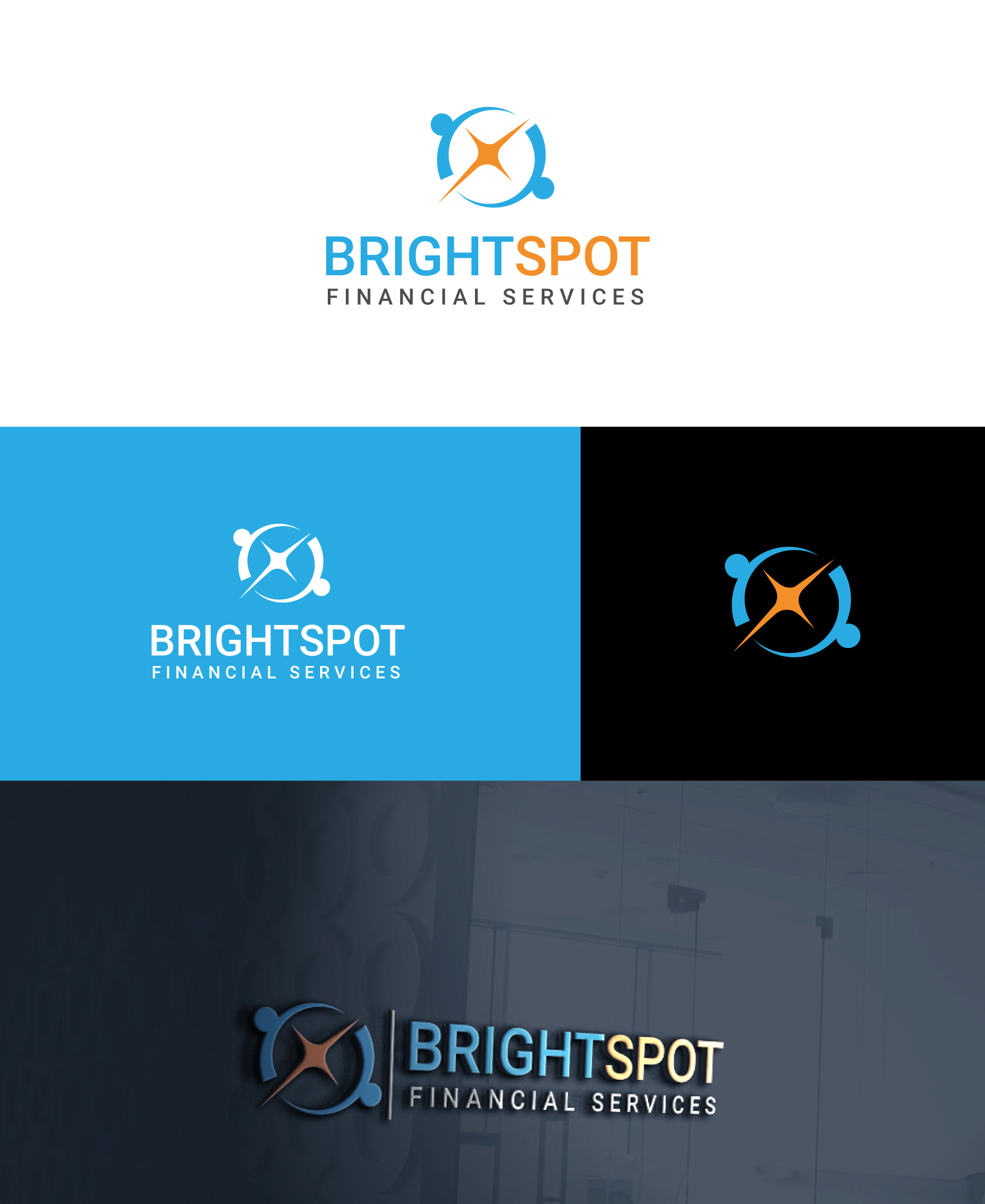 Diseño de Logo por Farhad Kreative para Brightspot Financial Services | Diseño #33247974