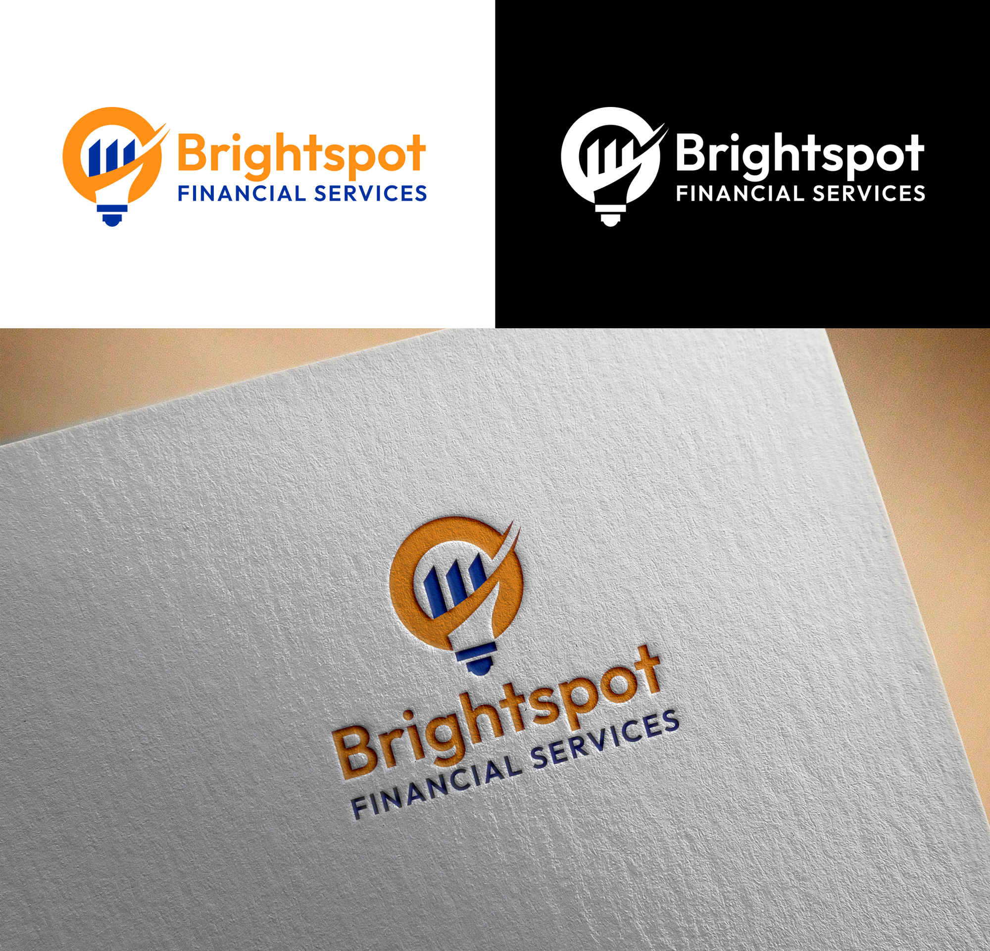 Logo Design by RA-bica for Brightspot Financial Services | Design #33248632