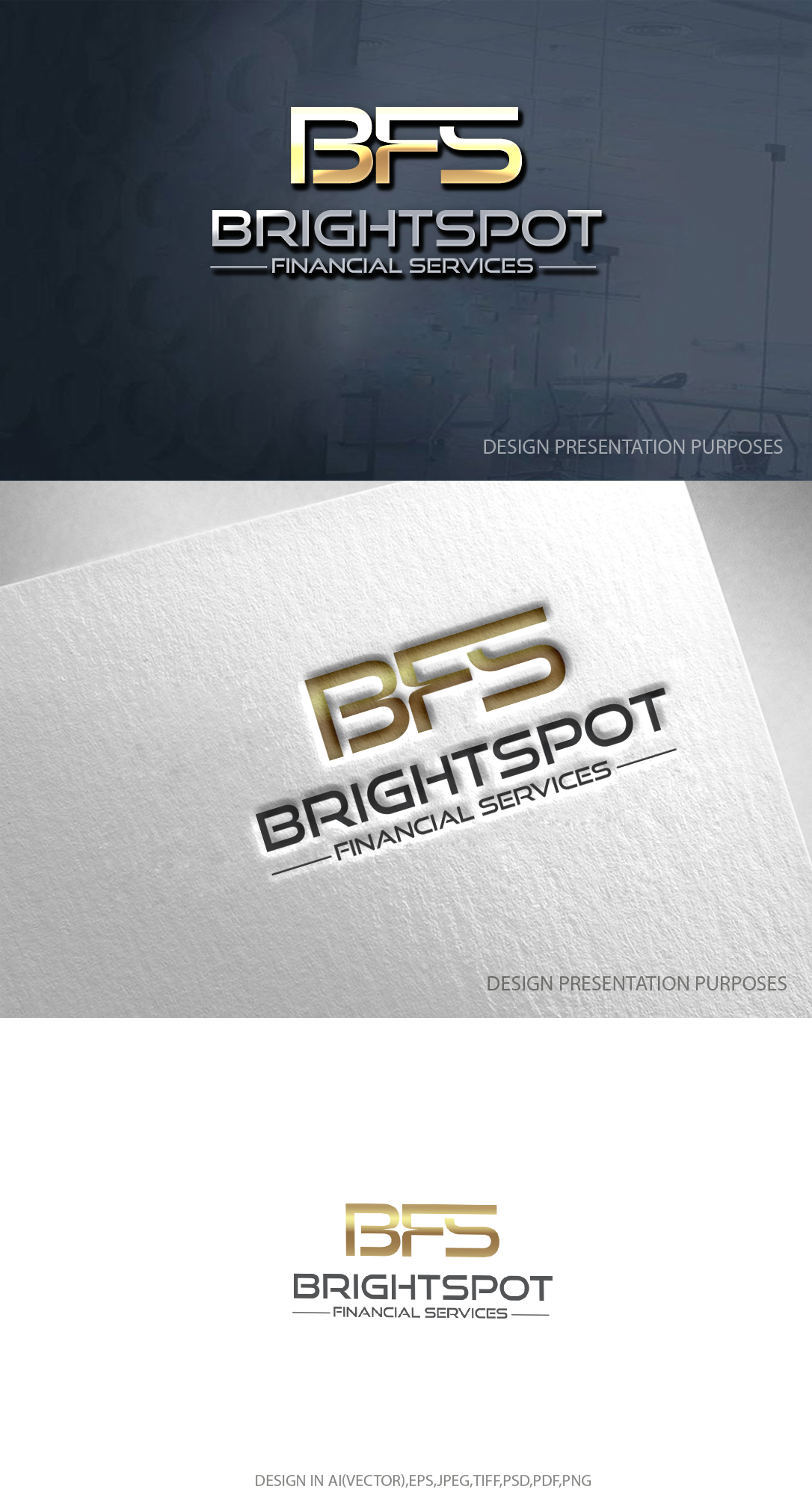 Logo Design by zebronicgraphic for Brightspot Financial Services | Design #33249220