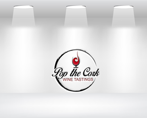 Diseño de Logo por Daniel Khan para Pop The Cork Wine Tastings | Diseño: #33246240