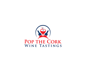 Diseño de Logo por Spark  Design para Pop The Cork Wine Tastings | Diseño: #33244401