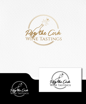 Logo Design by SolDesign for Pop The Cork Wine Tastings | Design #33313956