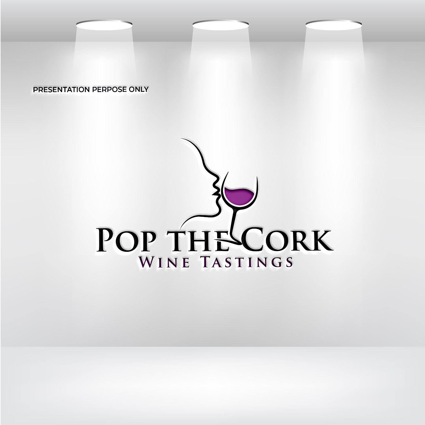 Logo Design by graphics^master for Pop The Cork Wine Tastings | Design #33246317