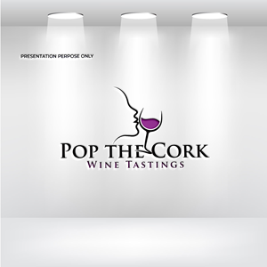 Diseño de Logo por graphics^master para Pop The Cork Wine Tastings | Diseño: #33246317