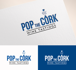 Logo Design by M Art & Design for Pop The Cork Wine Tastings | Design: #33257450